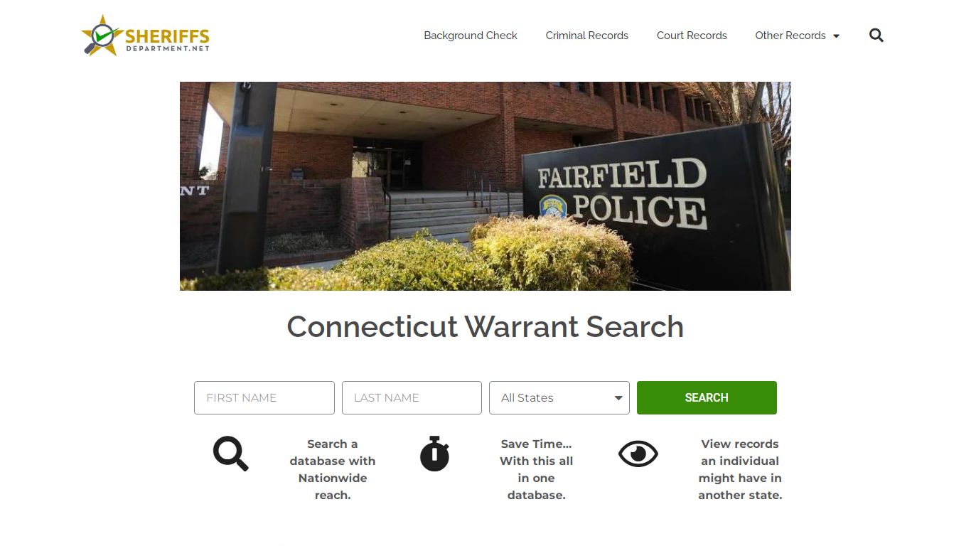 Connecticut Warrant Search: Check CT Arrest and Bench Warrants Online.